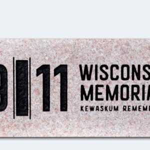 9/11 Memorial Logo on brick