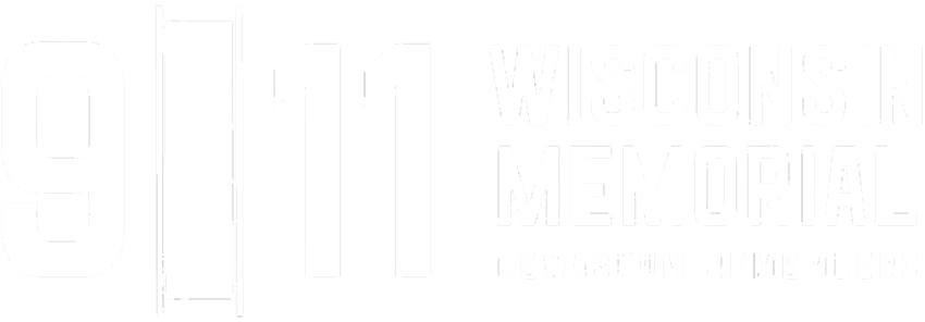 Wisconsin 9/11 Memorial Logo White