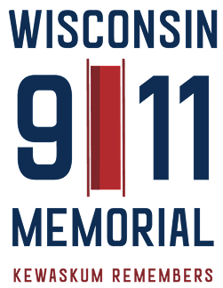 Wisconsin 9-11 Memorial Vertical Logo
